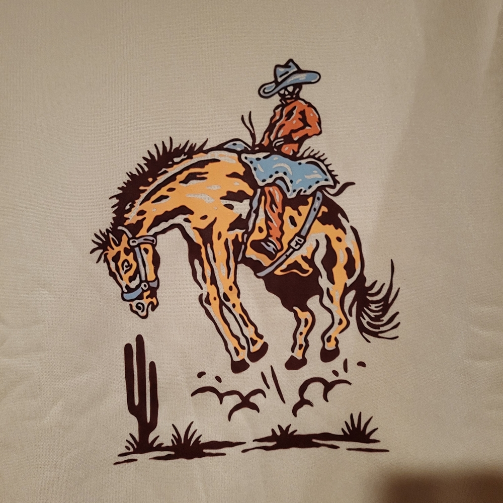 Cowboy and Horse Graphic Sweatshirt Brand New Without Tags. Never Worn